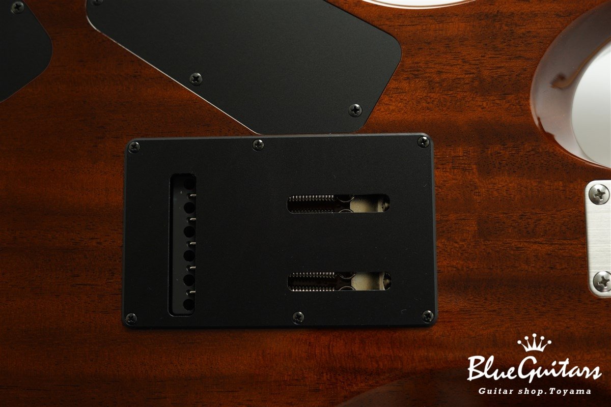 FUTURA-S HH / Quilt Maple Top, Fiji Mahogany Back - Faded Lazuli Blue