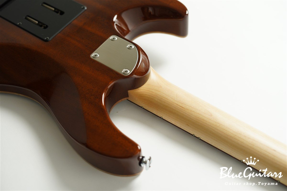 FUTURA-S HH / Quilt Maple Top, Fiji Mahogany Back - Faded Lazuli Blue