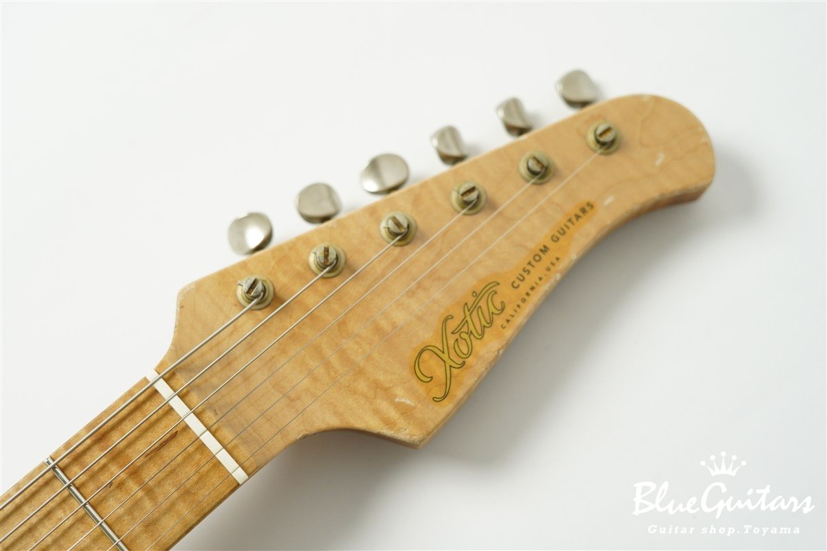 XSC-4 2Tone Burst Heavy Aged / Ash Body / Roasted Flame Maple Neck