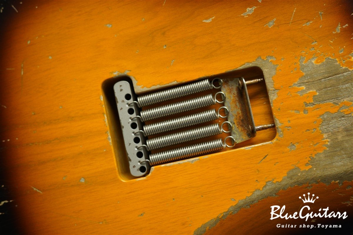 XSC-4 2Tone Burst Heavy Aged / Ash Body / Roasted Flame Maple Neck