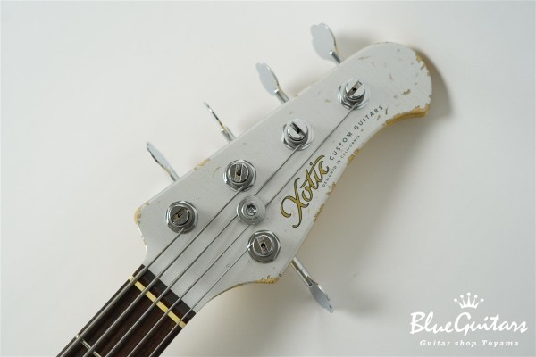 XJ-1T 5st Silver over Bordeaux Heavy Aged / Alder / R #3449
