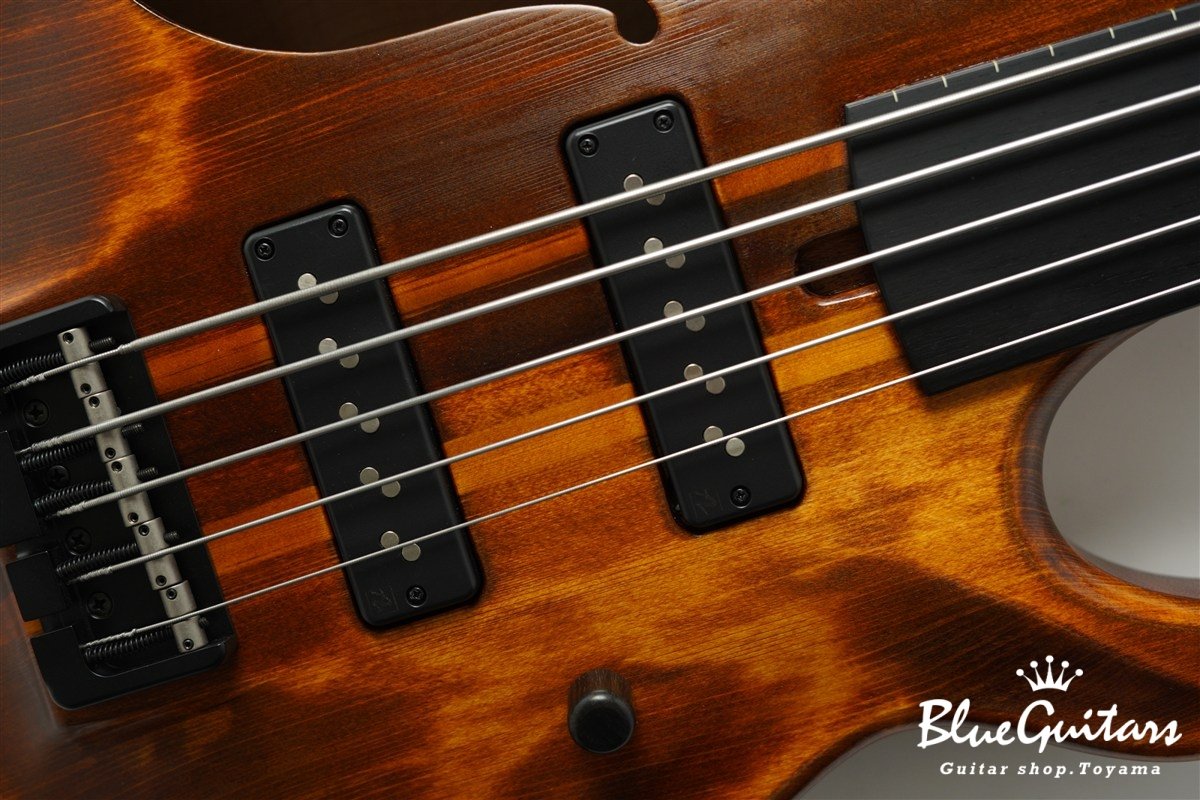 TEMPESTA 5st Fretless - Organic Texture