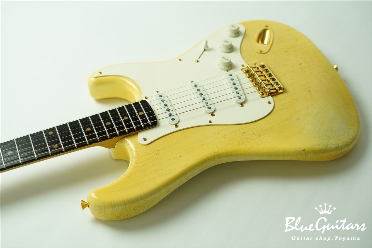 g7-ST/R Lightly Aged - Aged Olympic White w/Gold Hardware