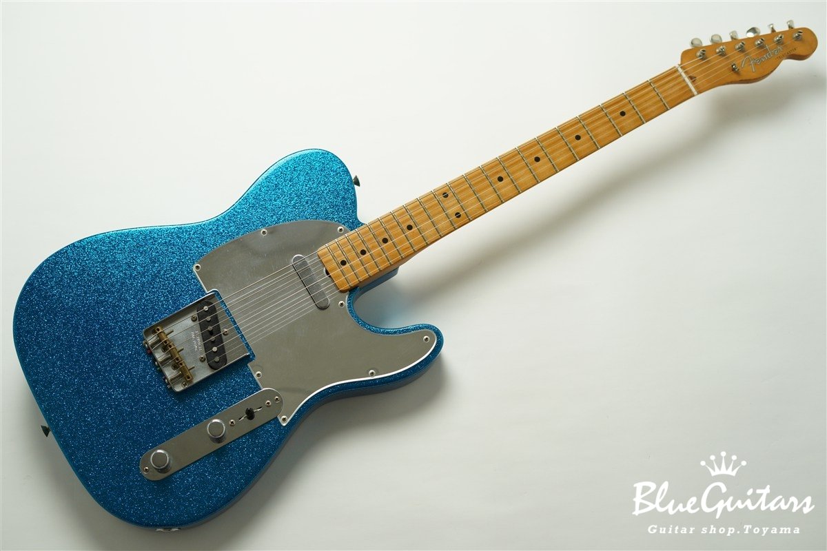 J Mascis Telecaster - Bottle Rocket Blue Flake w/Fender Ombre Hard Case