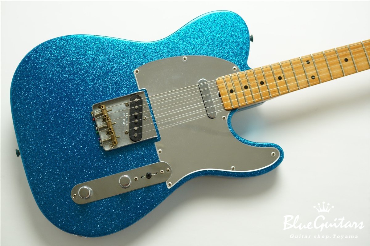 J Mascis Telecaster - Bottle Rocket Blue Flake w/Fender Ombre Hard Case