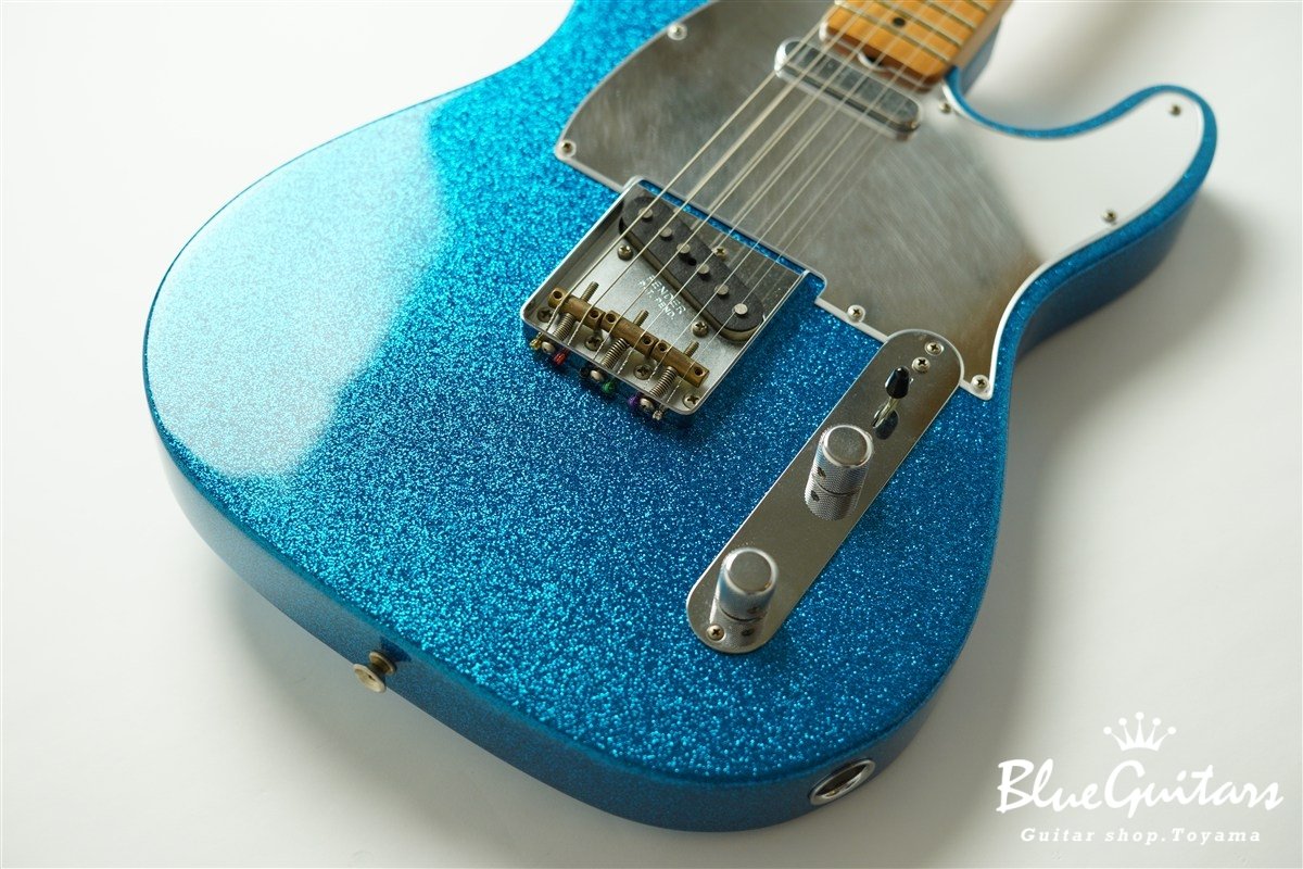 J Mascis Telecaster - Bottle Rocket Blue Flake w/Fender Ombre Hard Case