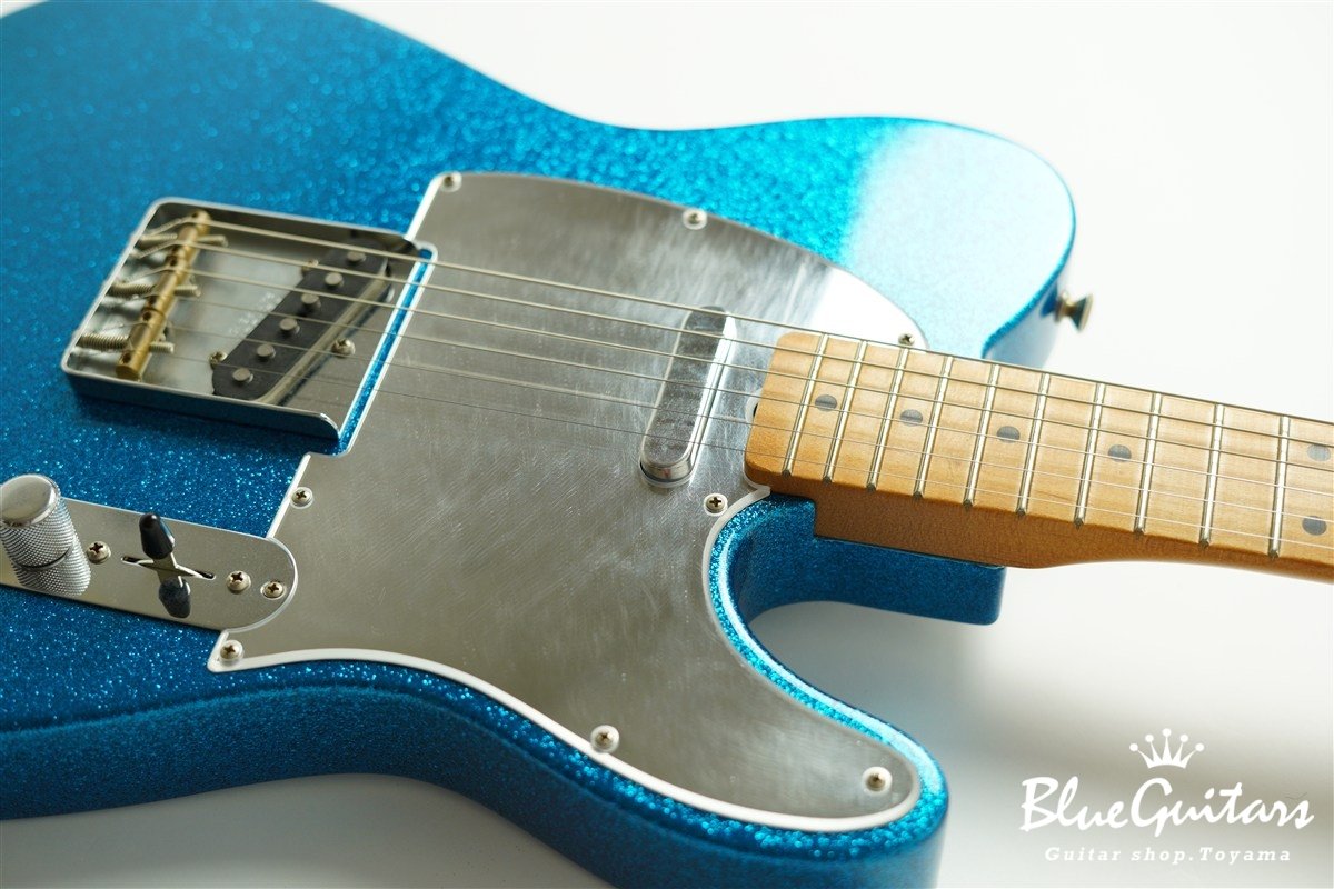 J Mascis Telecaster - Bottle Rocket Blue Flake w/Fender Ombre Hard Case