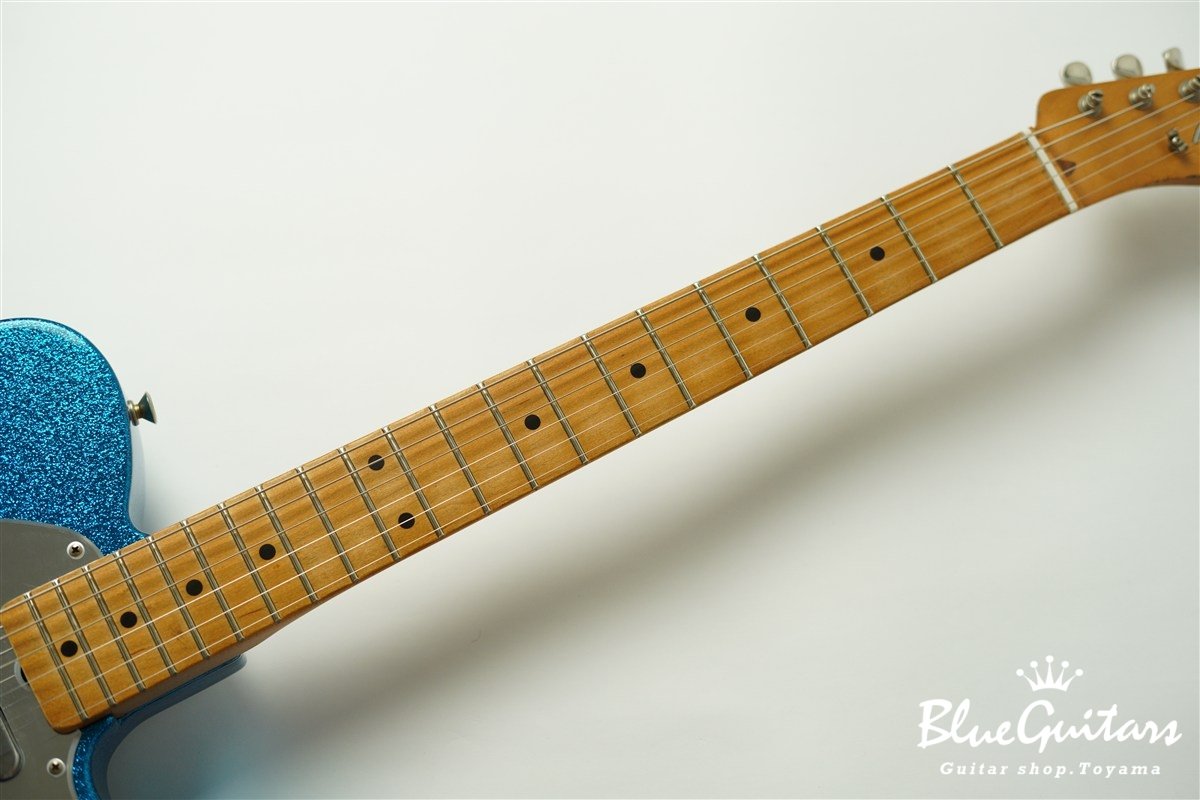 J Mascis Telecaster - Bottle Rocket Blue Flake w/Fender Ombre Hard Case