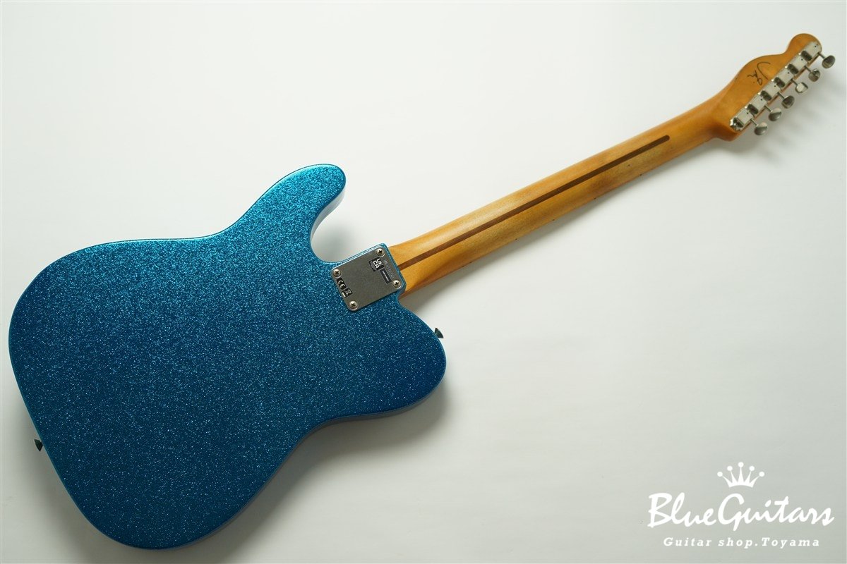 J Mascis Telecaster - Bottle Rocket Blue Flake w/Fender Ombre Hard Case