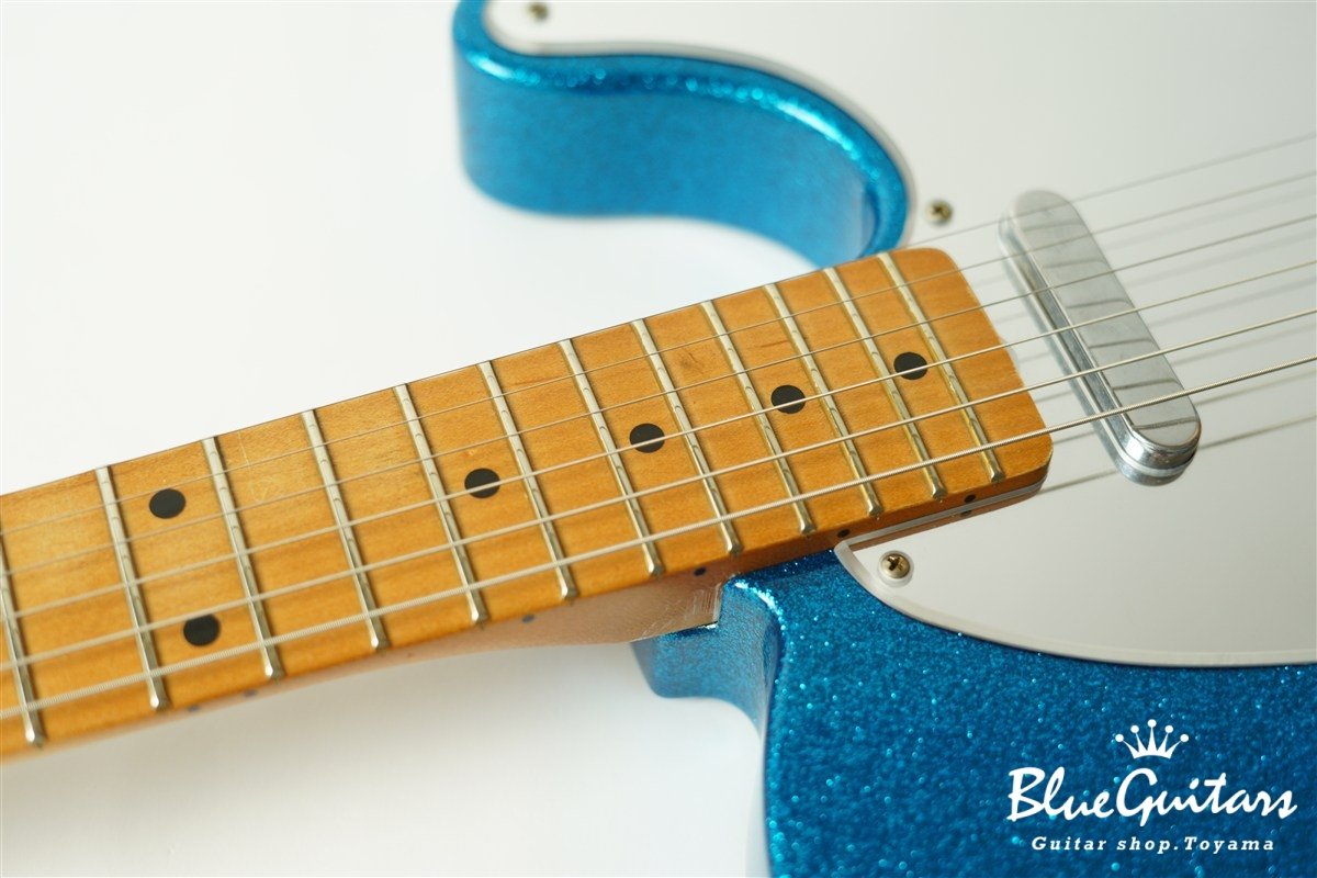 J Mascis Telecaster - Bottle Rocket Blue Flake w/Fender Ombre Hard Case