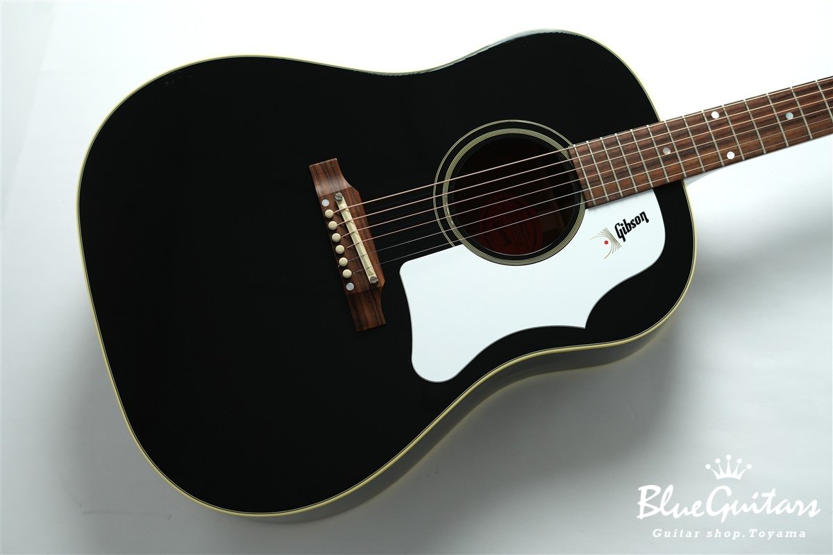 1960s J-45 Original Adjustable Saddle - Ebony