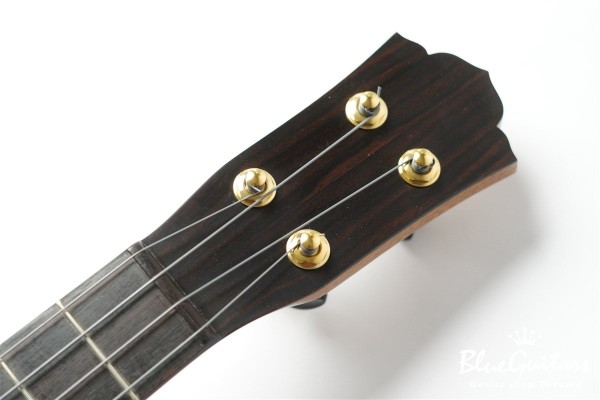 ukulele tenor 14f std. w Curly Hawaiian Koa Top / Ebony SIDE & BACK
