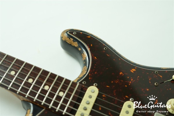 XSC-2 - 2 Tone Burst Super Heavy Aged / Alder / Roasted Flame Maple