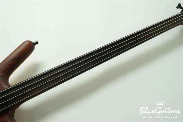 Corvette $$ Fretless Special Edition 2010 - Tigerwood Top / Swamp Ash Back - Natural Oil Finish