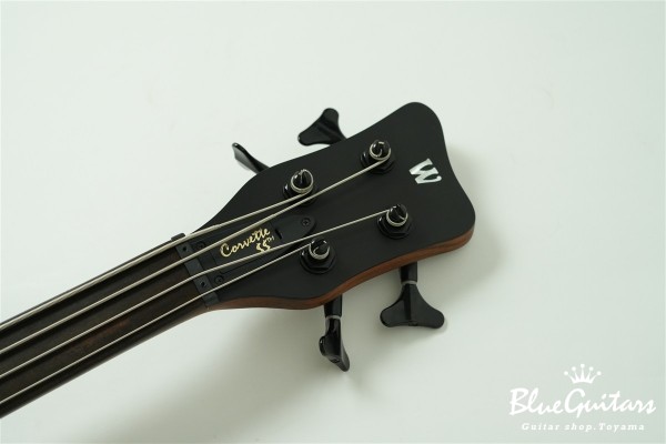 Corvette $$ Fretless Special Edition 2010 - Tigerwood Top / Swamp Ash Back - Natural Oil Finish