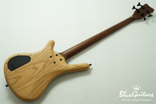 Corvette $$ Fretless Special Edition 2010 - Tigerwood Top / Swamp Ash Back - Natural Oil Finish