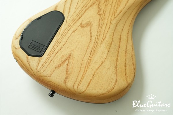 Corvette $$ Fretless Special Edition 2010 - Tigerwood Top / Swamp Ash Back - Natural Oil Finish