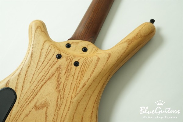 Corvette $$ Fretless Special Edition 2010 - Tigerwood Top / Swamp Ash Back - Natural Oil Finish