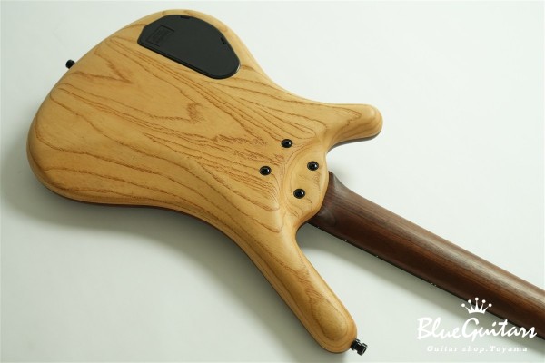 Corvette $$ Fretless Special Edition 2010 - Tigerwood Top / Swamp Ash Back - Natural Oil Finish