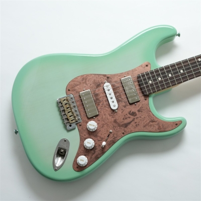 Model S. Patina #298 Light Aged - Seafoam Green Burst with Copper Pink