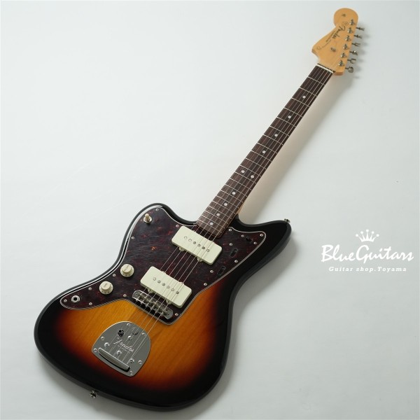 Made In Japan Traditional 60s Jazzmaster Left Hand 75th Anniversary Edition - 3-Color Sunburst