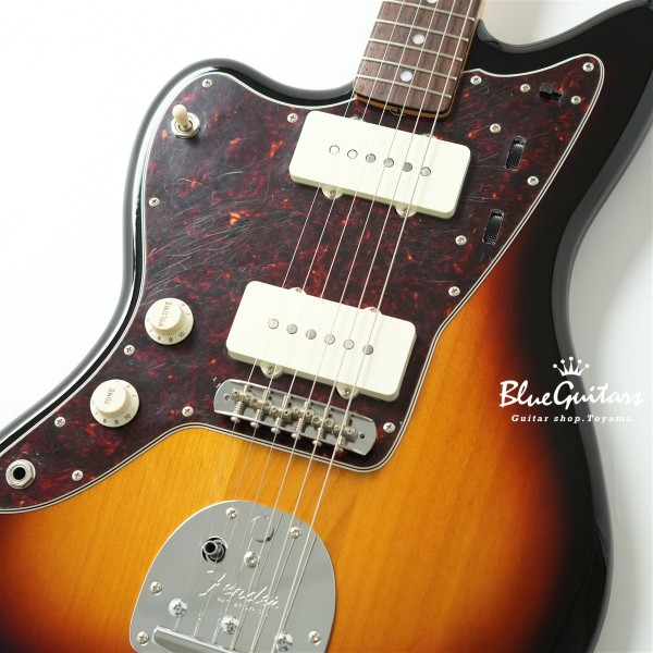 Made In Japan Traditional 60s Jazzmaster Left Hand 75th Anniversary Edition - 3-Color Sunburst