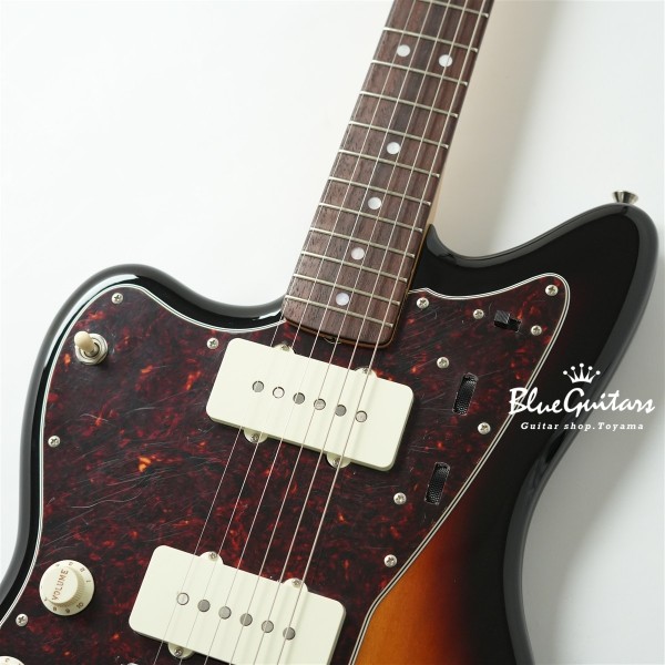 Made In Japan Traditional 60s Jazzmaster Left Hand 75th Anniversary Edition - 3-Color Sunburst