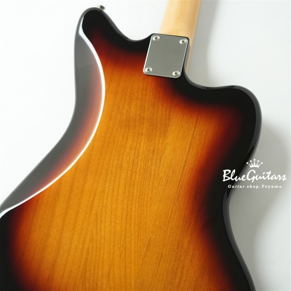 Made In Japan Traditional 60s Jazzmaster Left Hand 75th Anniversary Edition - 3-Color Sunburst