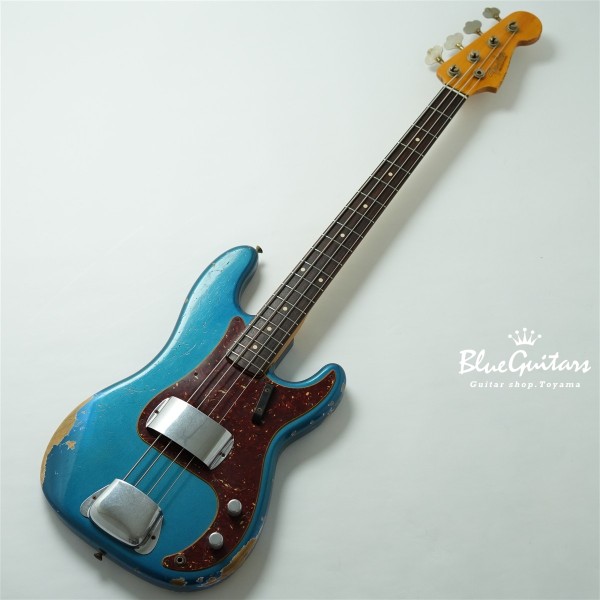 1964 Precision Bass Heavy Relic - Aged Lake Placid Blue