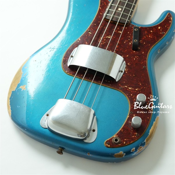 1964 Precision Bass Heavy Relic - Aged Lake Placid Blue