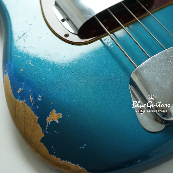 1964 Precision Bass Heavy Relic - Aged Lake Placid Blue