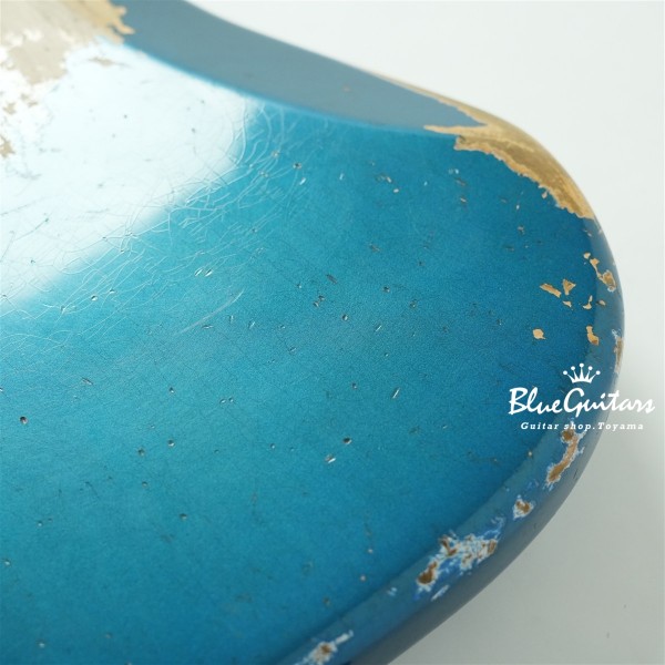 1964 Precision Bass Heavy Relic - Aged Lake Placid Blue