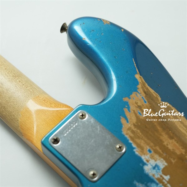 1964 Precision Bass Heavy Relic - Aged Lake Placid Blue