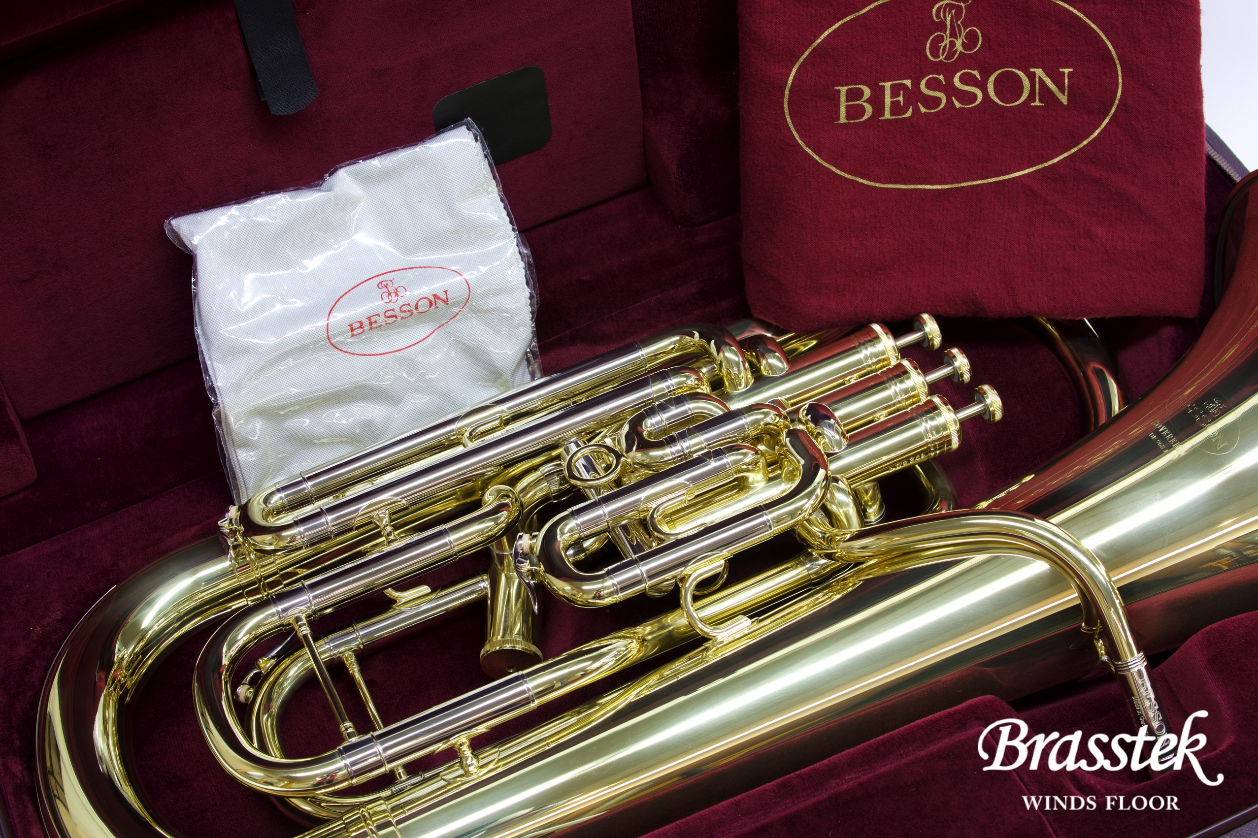 Besson（ベッソン） Euphonium SOVEREIGN BE968J選定品 | Brasstek