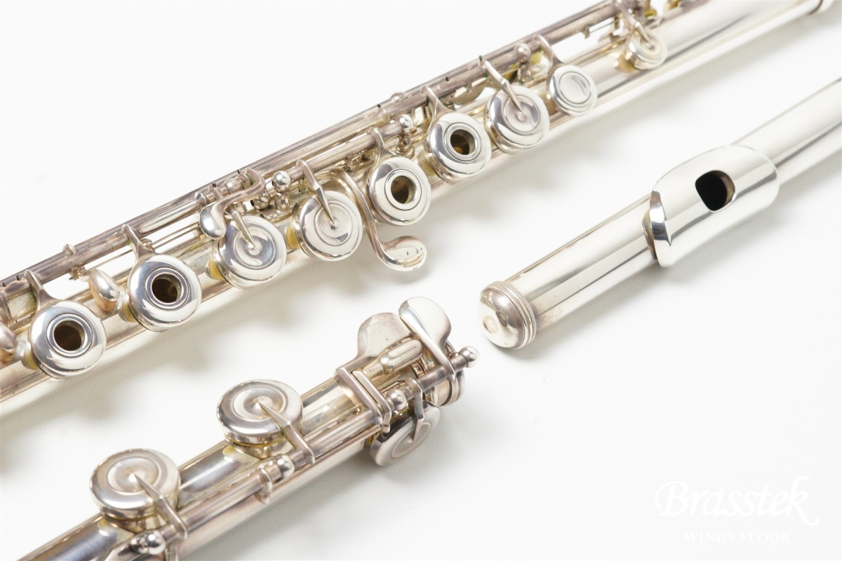 正規品SALE5O The Muramatsu Flute ムラマツ フルート TOKOROZAWA JAPAN 頭部管シルバー 銀 SILVER H316 箱 袋付き 管器 村松孝一 所沢 フルート