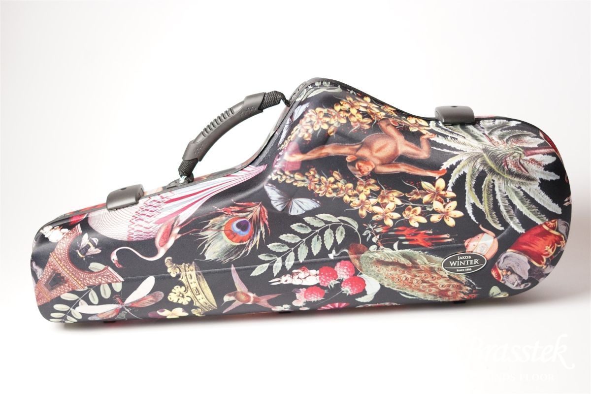 【激レア】美品　JAKOB WINTER アルトサックスケース 止め具旧仕様 Jakob Winter アルトサックスケース Techleather