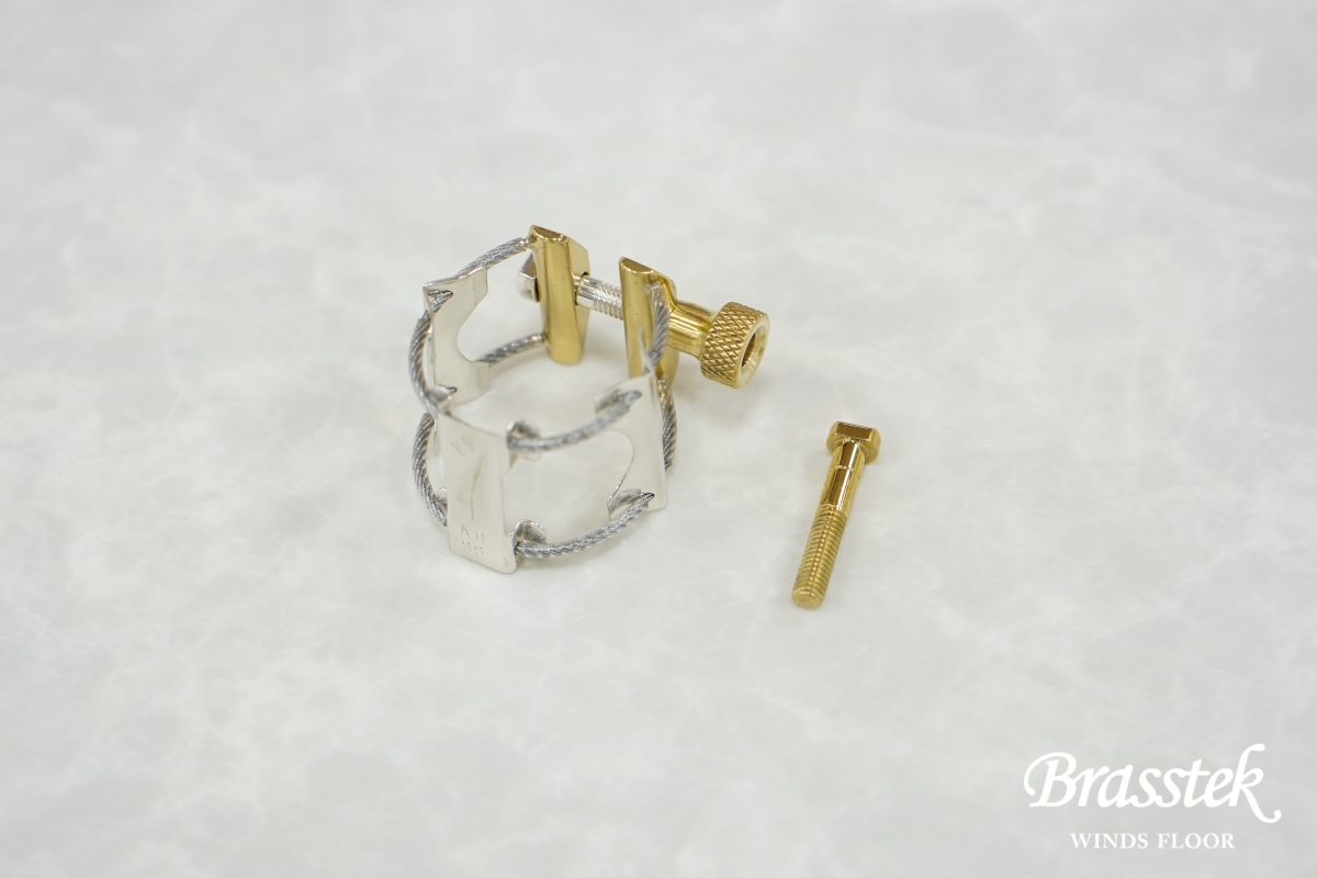 K plume AR-SS Alto Sax Ligature / リガチャー | Brasstek Online Store