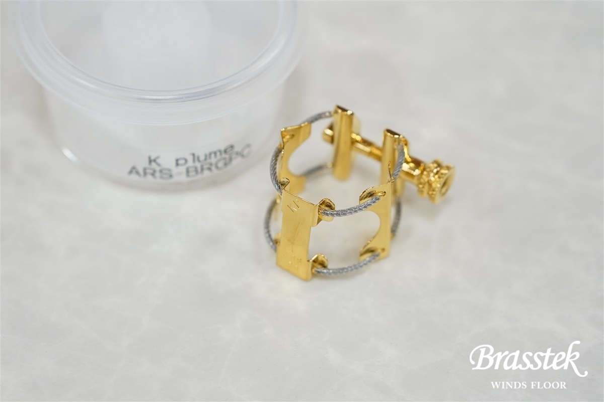 K plume ARS-BRGPC Alto Sax Ligature / リガチャー | Brasstek Online