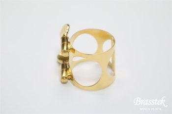 Alto Saxophone Ligature ”  洋白（NS）タテ　”