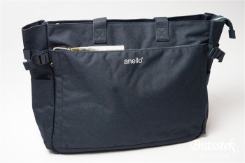 anello×Pearl Flute トートバック【ネイビー】