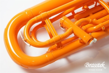 プラスチック製 ユーフォニアム オレンジ