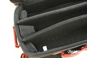 B♭Trumpet  コンパクトギグバッグ　トリプル 【レッド】