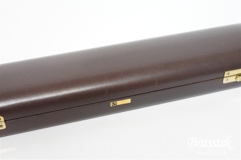 Flute 14K-RH str mech silver