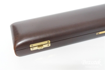 Flute 14K-RH str mech silver