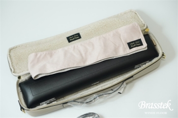 Legato Largo × Pearl Flute フルートケースカバー【ライトグレー】