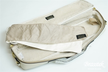 Legato Largo × Pearl Flute フルートケースカバー 限定カラー【グレージュxアイボリー】