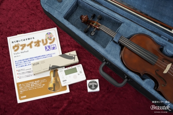 Violin set No.10 4/4　★安心の国産ヴァイオリン★
