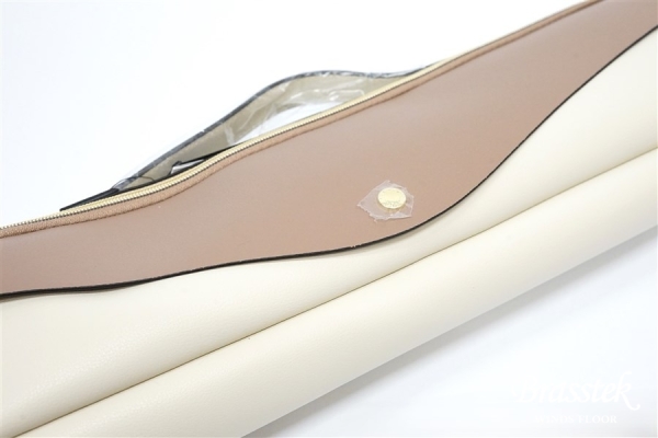 Legato Largo × Pearl Flute フルートケースカバー【グレージュ× アイボリー】