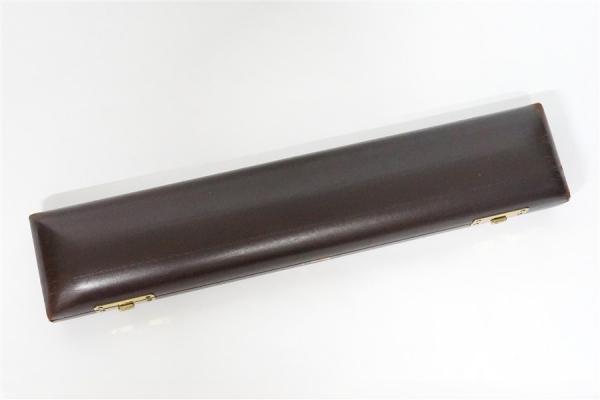 Flute 14K-RH str mech silver