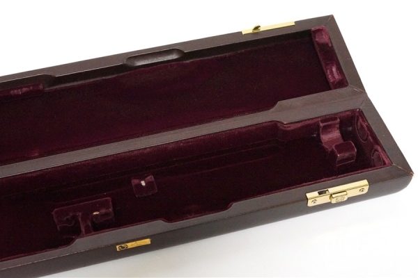 Flute 14K-RH str mech silver